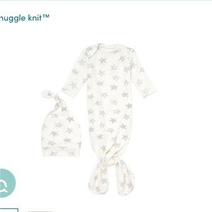 NWT ⭐️ Aden and Anais knotted gown & hat